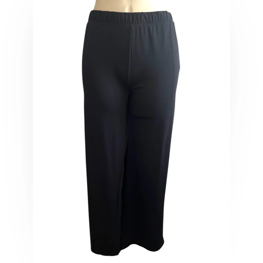 IBKUL IBKomfortable Size XL Straight-leg jogger Black Pants with Pockets - Picture 10 of 14